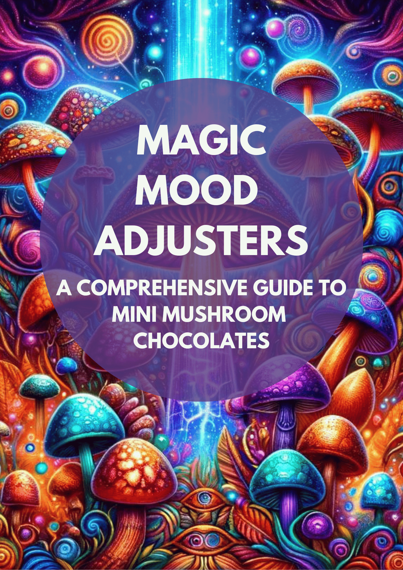 Mini Mushroom Chocolate Mood Adjusters | Wellshroomness